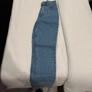 Abercrombie Womens Jeans - 90s Straight Ultra High Rise 24/00 Curve Love